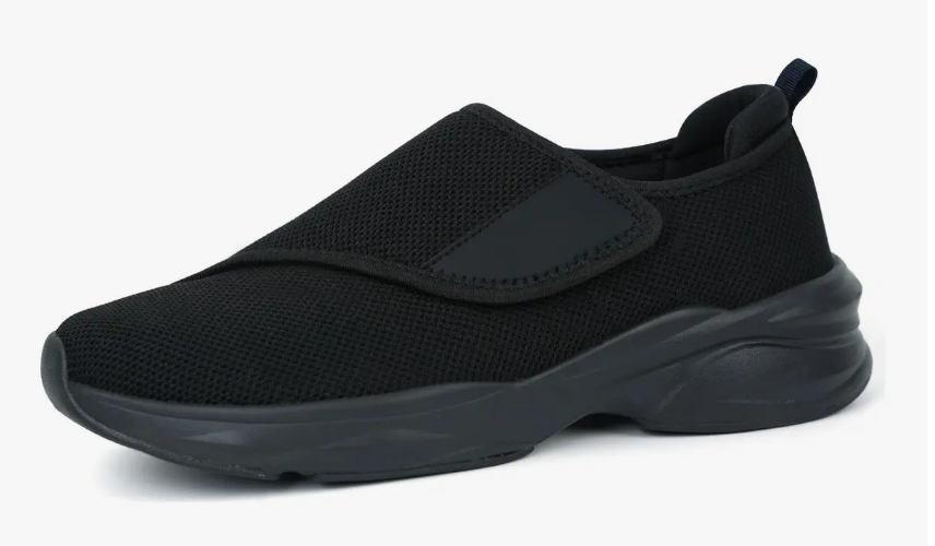 Zapatos Ortopédicos Para Hombre Con Diabetes Y Edema Pies Hinchados- Amplia Puntera